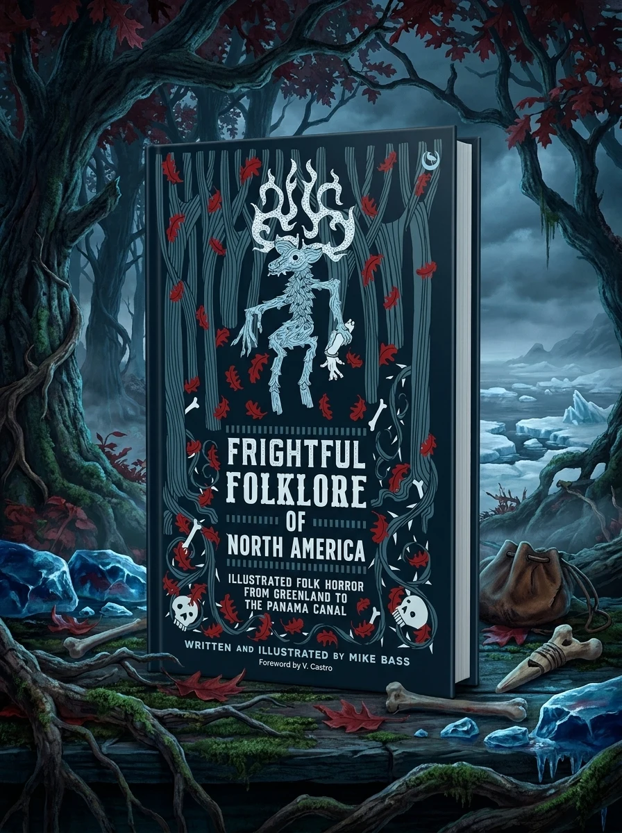 Frightful Folklore of North America: Illustrated Folk Horror from Greenland to the Panama Canal