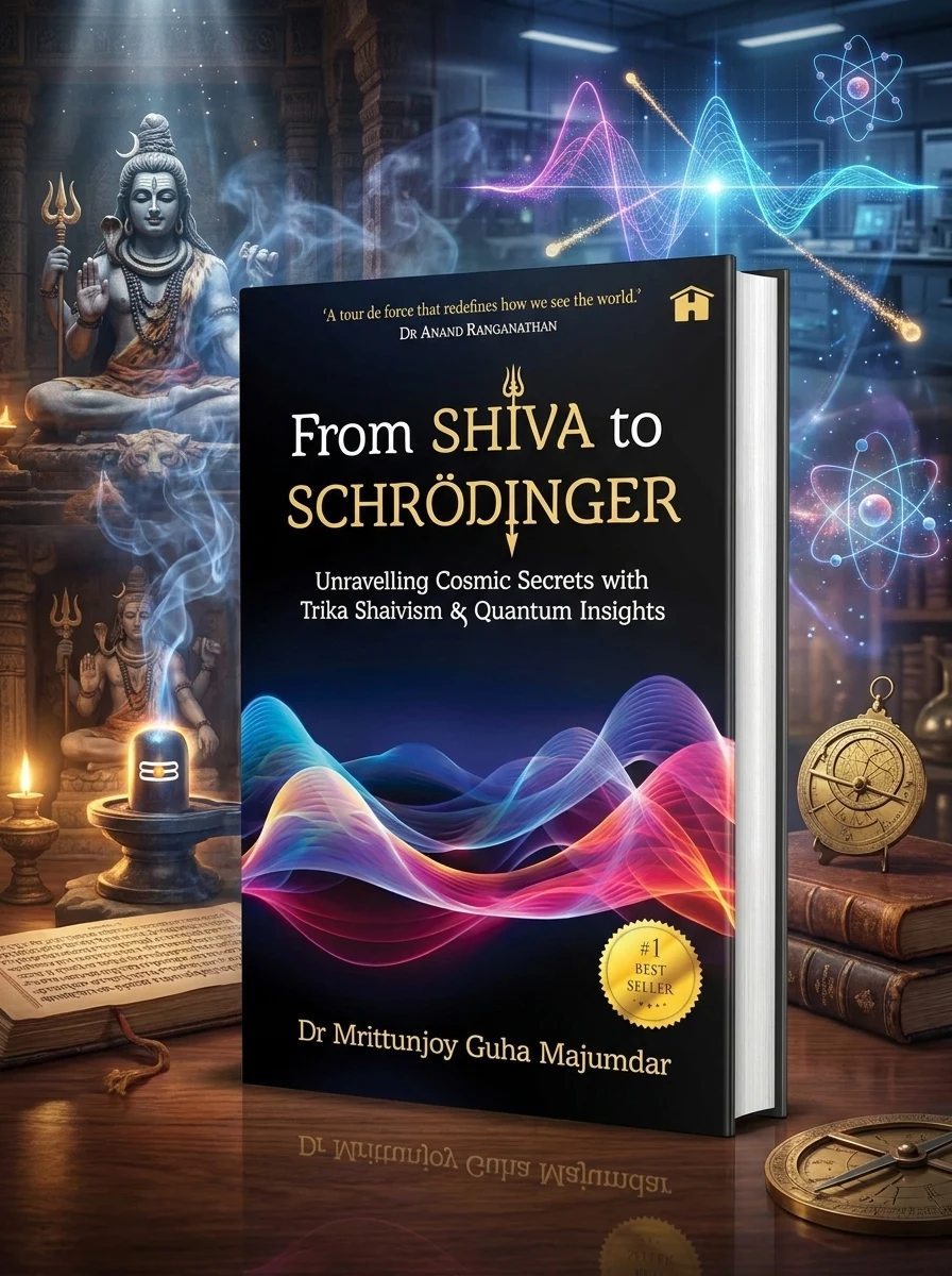 From Shiva to Schrödinger: Unravelling Cosmic Secrets with Trika Shaivism & Quantum Insights