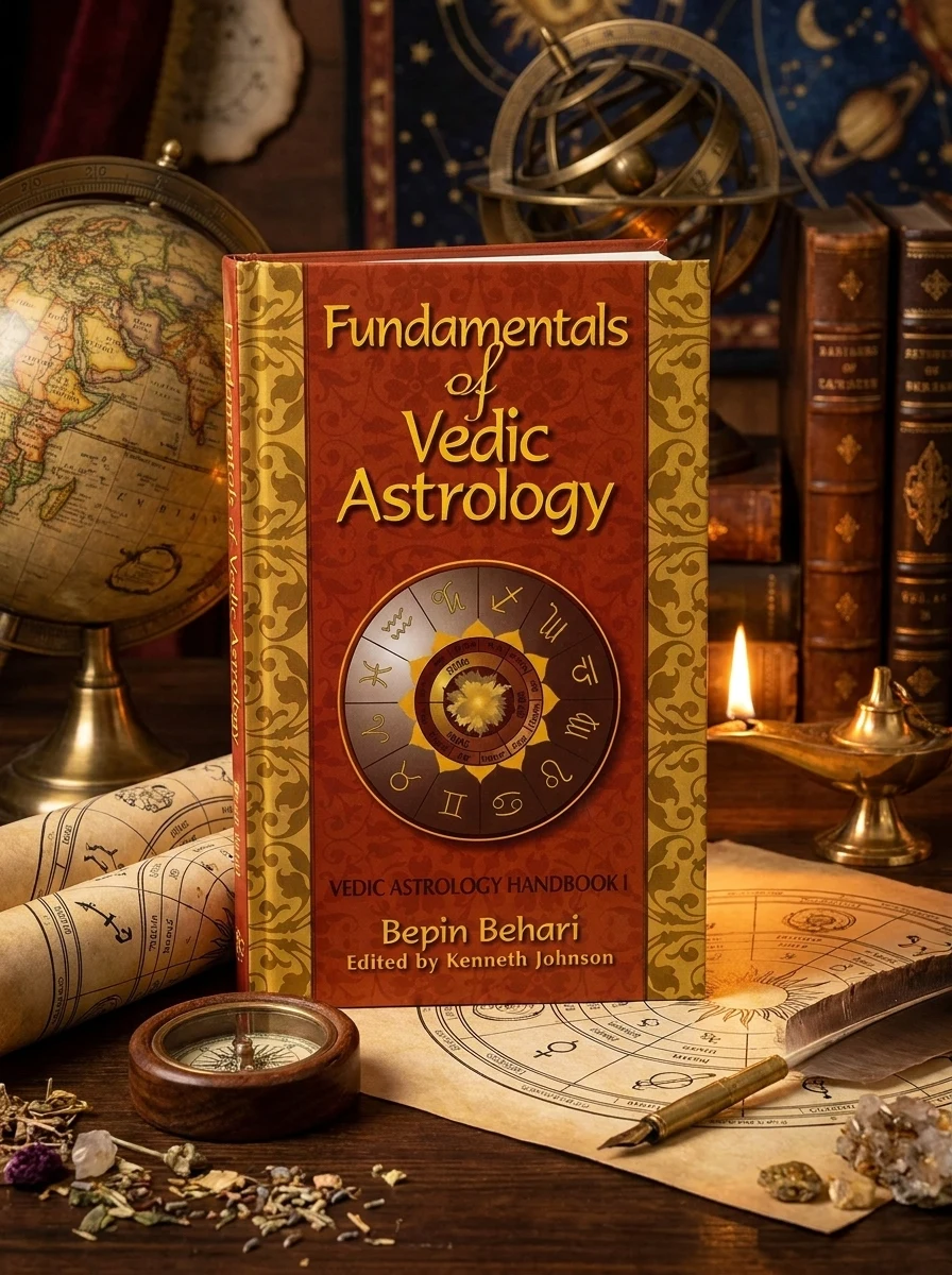 Fundementals of Vedic Astrology: Vedic Astrology Handbook Behari, Bepin