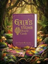 Gaia's Vision Oracle Cards: (Oracle Kit Box Set with 40 Cards and Guide Book) — photo 1