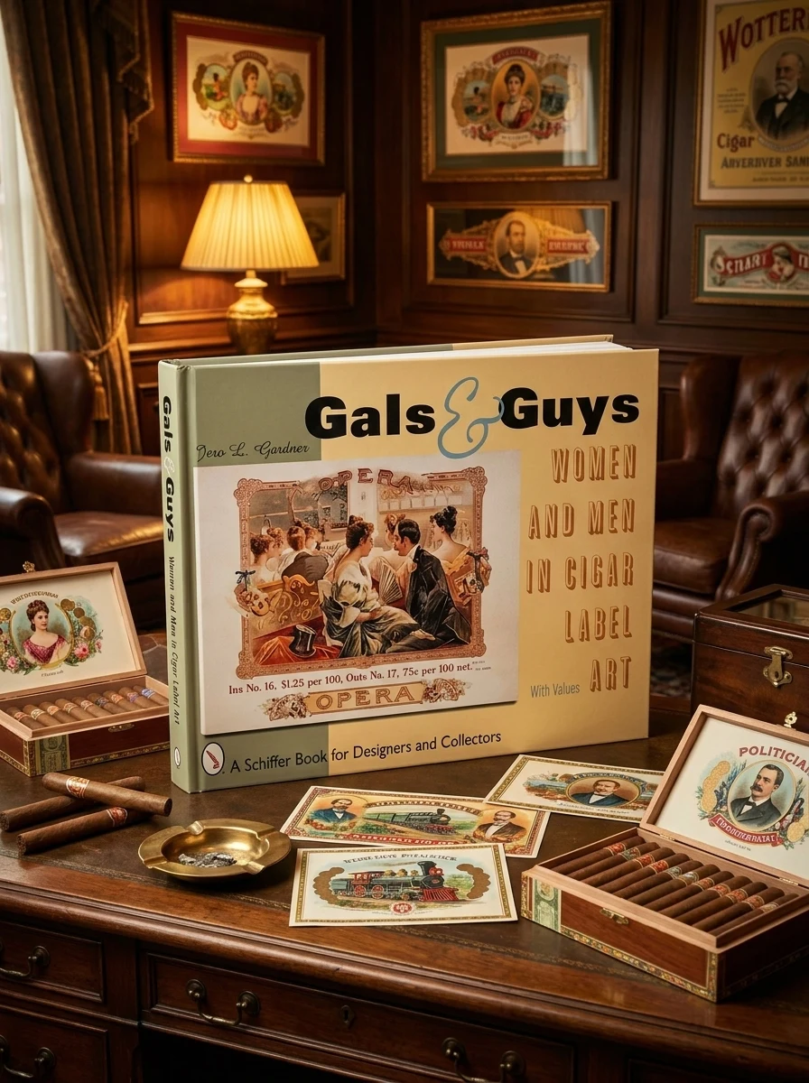 Gals & Guys: Women and Men in Cigar Label Art Gardner, Jero L