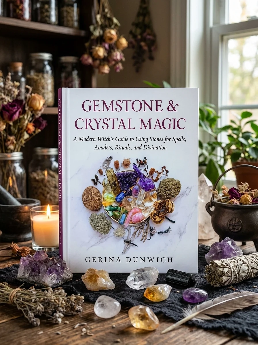 Gemstone and Crystal Magic: A Modern Witch's Guide to Using Stones for Spells, Amulets, Rituals, and Divination