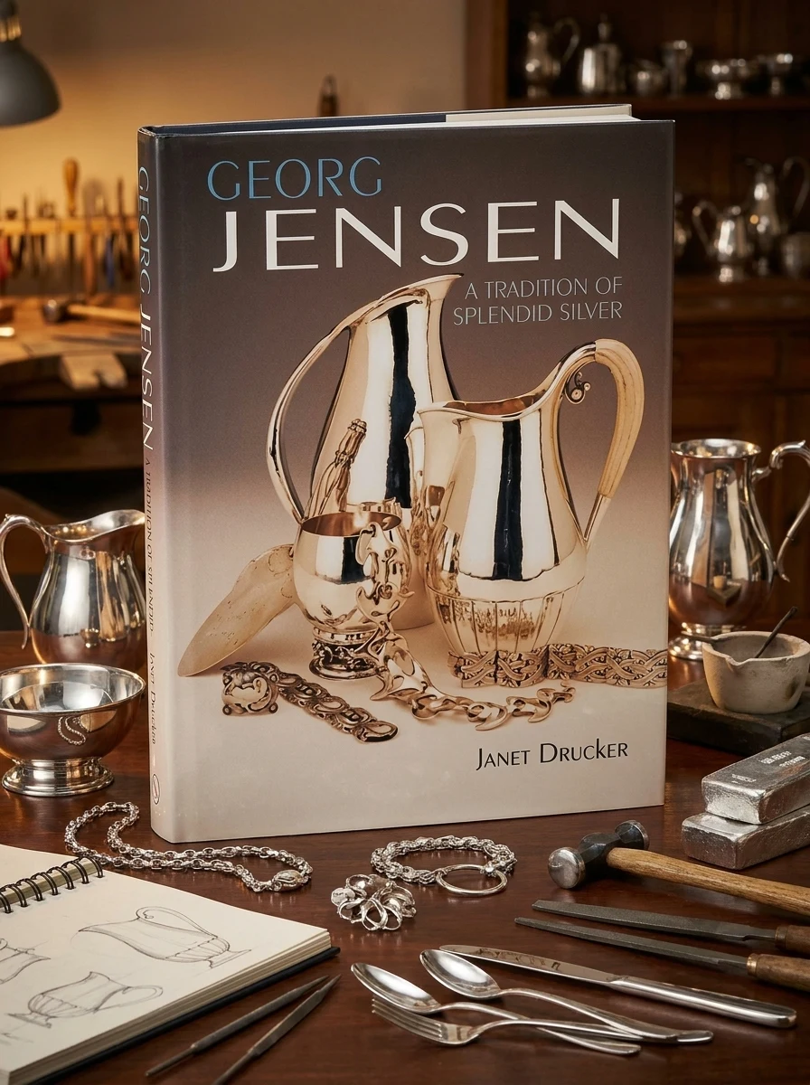 Georg Jensen: A Tradition of Splendid Silver (Revised & Expanded 2nd) Drucker, Janet