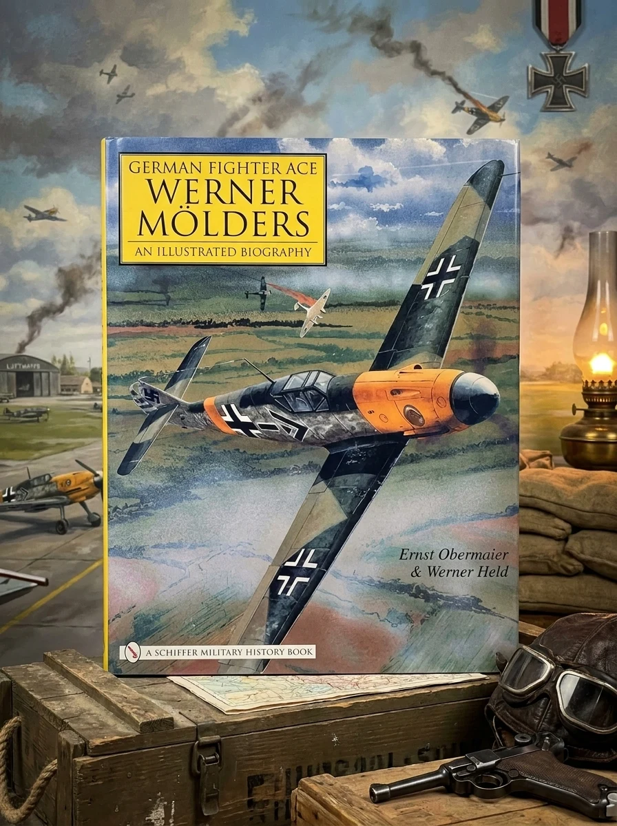 German Fighter Ace Werner Mölders: An Illustrated Biography Obermaier, Ernest