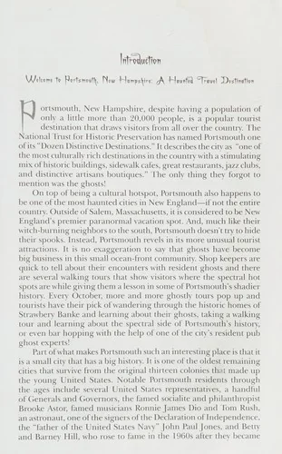 Ghosts of Portsmouth, New Hampshire