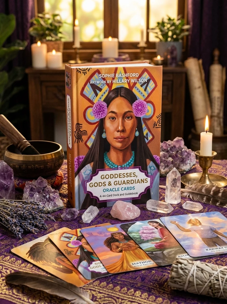 Goddesses, Gods and Guardians Oracle Cards: A 44-Card Deck and Guidebook