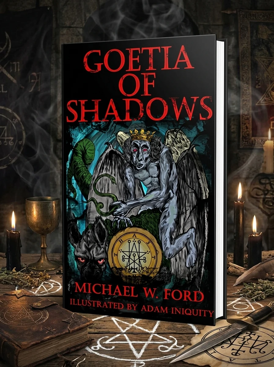 Goetia of Shadows: Illustrated Luciferian Grimoire