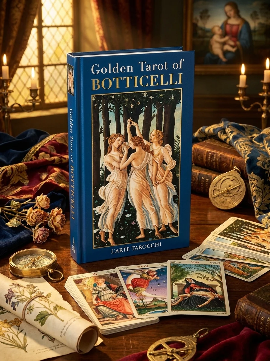 Golden Botticelli Tarot Lo Scarabeo