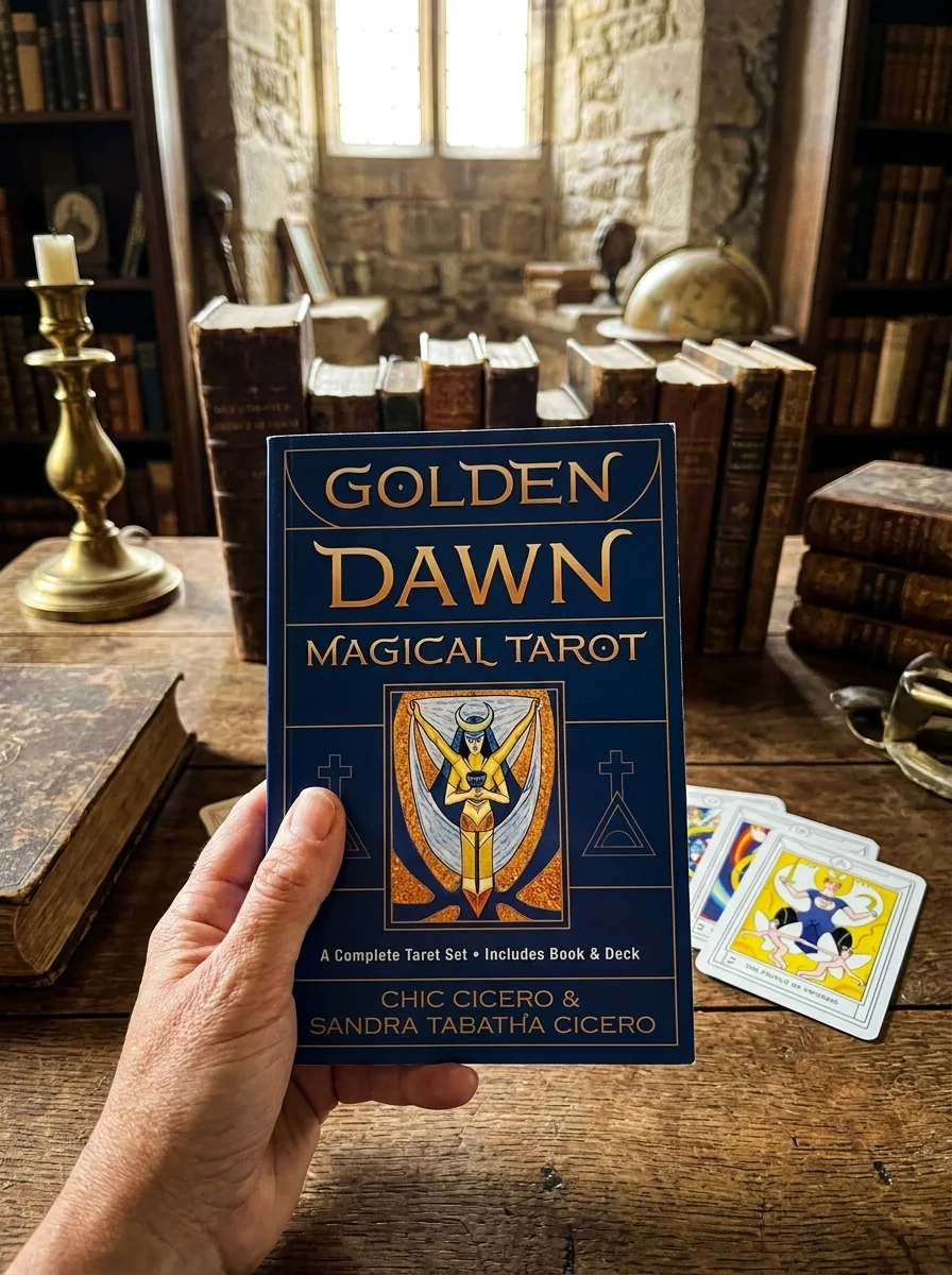 Golden Dawn Magical Tarot [With Cards and Paperback Book] — photo 2