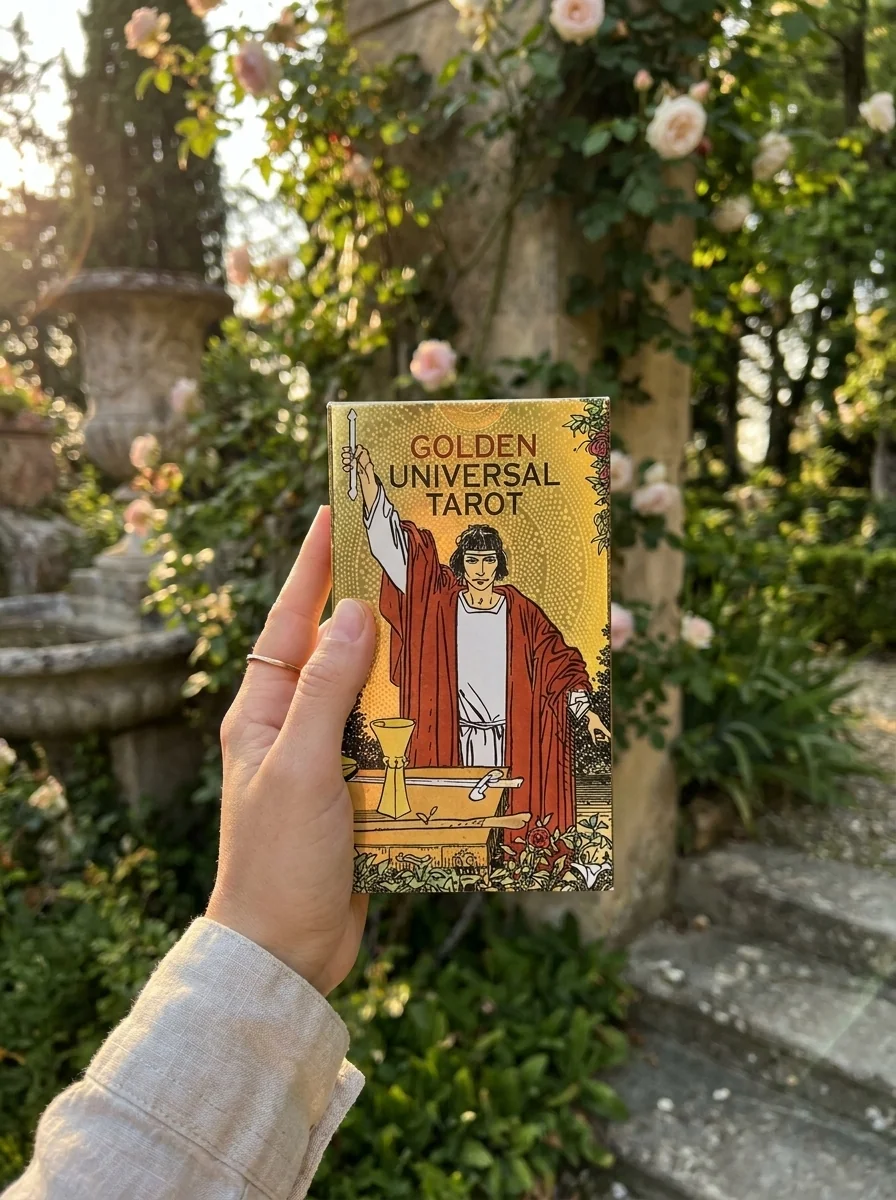 Golden Universal Tarot Deck (Lo Scarabeo Decks) — photo 2