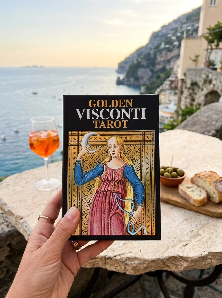 Golden Visconti Tarot Grand Trumps Lo Scarabeo — photo 2