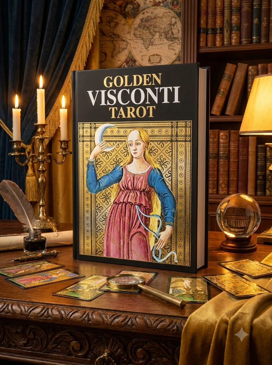 Golden Visconti Tarot Grand Trumps Lo Scarabeo