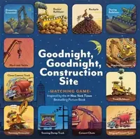 Goodnight, Goodnight, Construction Site Matching Game: (Matching Games for 2-4 Year Olds, Matching Games for Kids, Memory Matching Games) Rinker, Sherri Duskey — photo 2