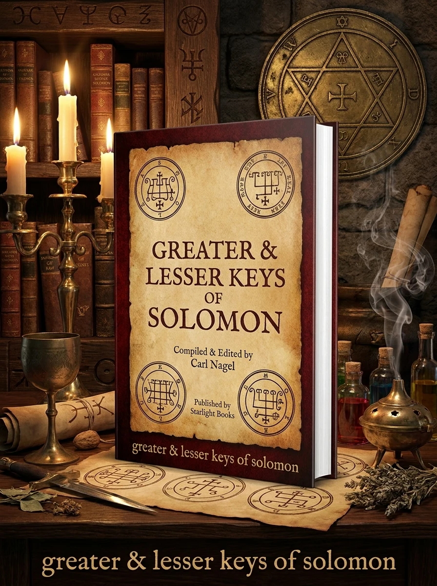 Greater and Lesser Keys of Solomon: The Complete Grimoire of Ceremonial Magic & Demonology