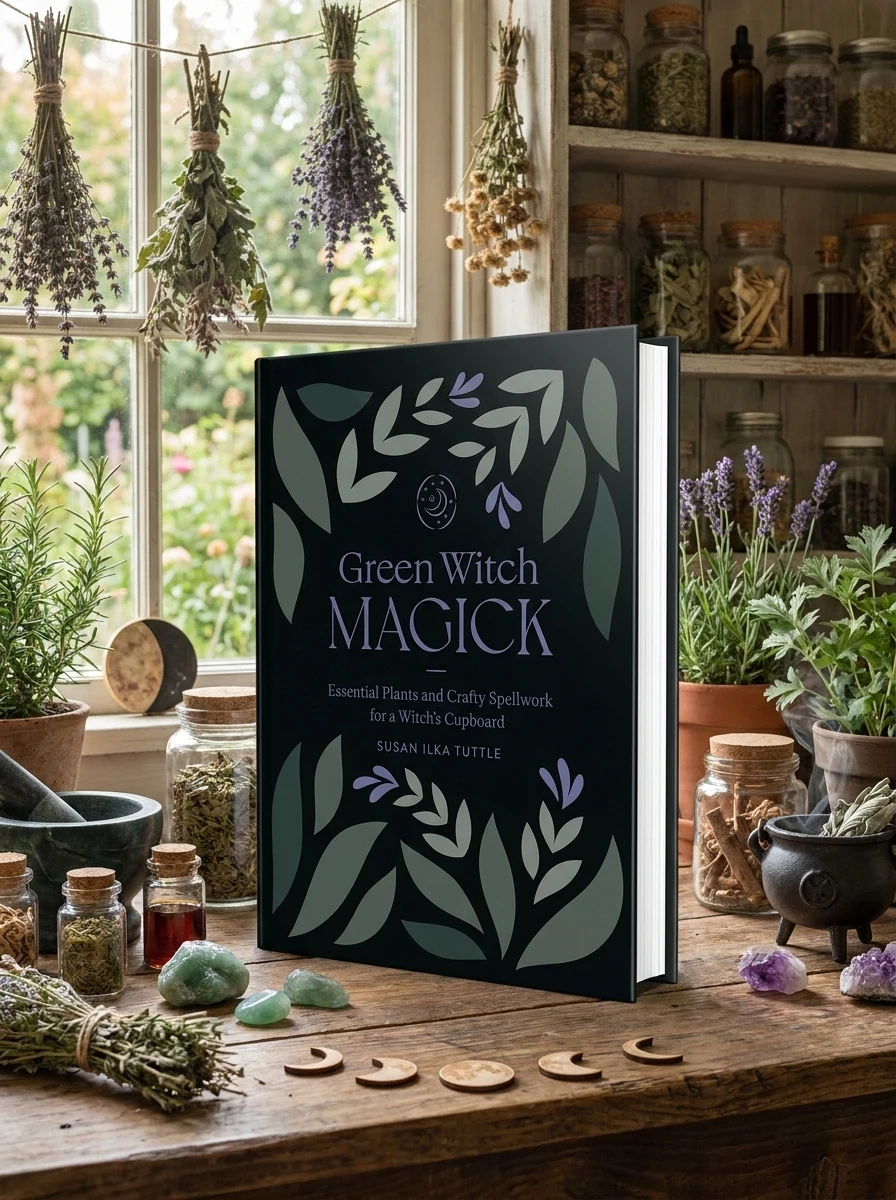 Green Witch Magick: Essential Plants and Crafty Spellwork for a Witch's Cupboard