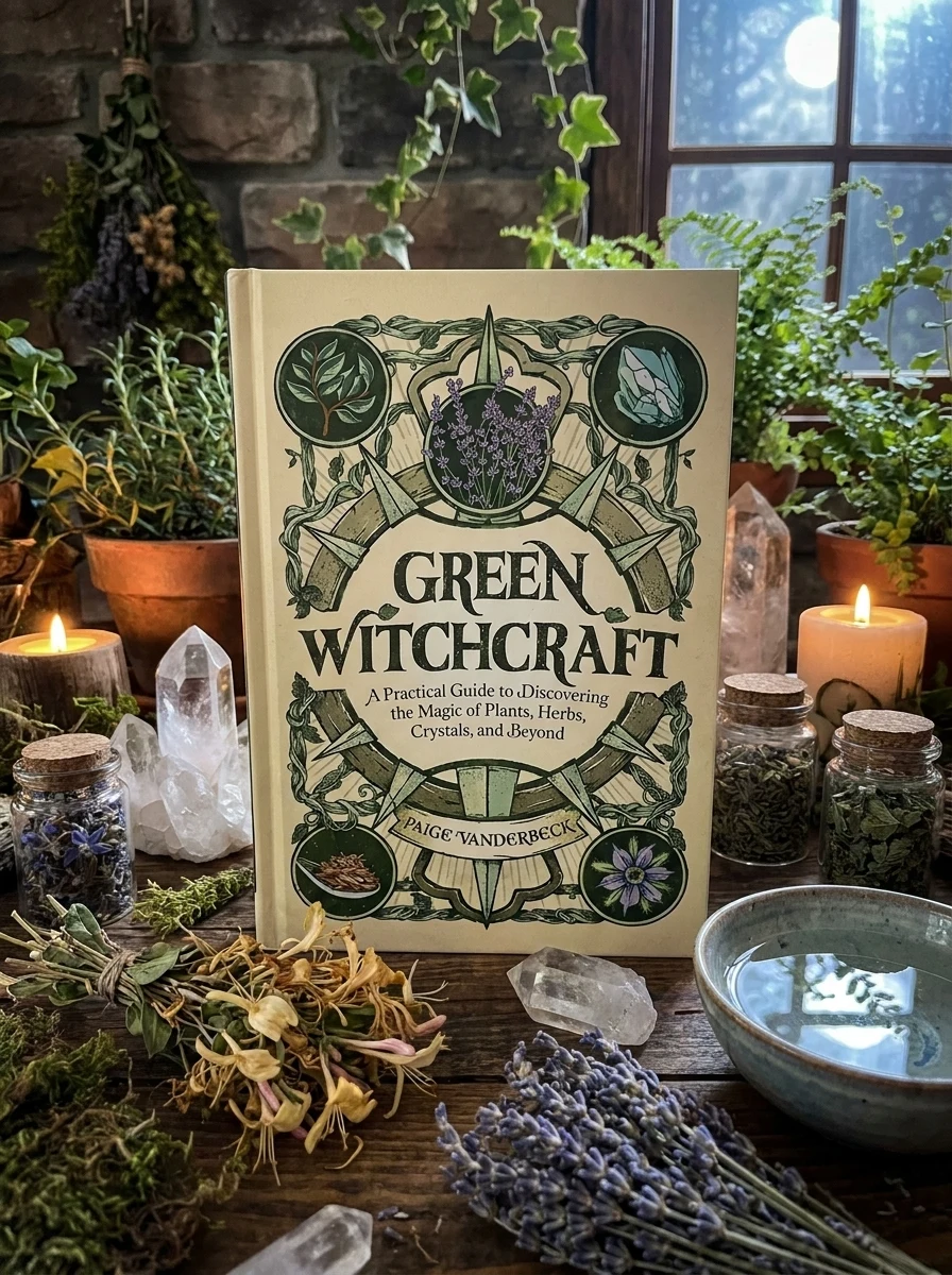 Green Witchcraft: A Practical Guide to Discovering the Magic of Plants, Herbs, Crystals, and Beyond