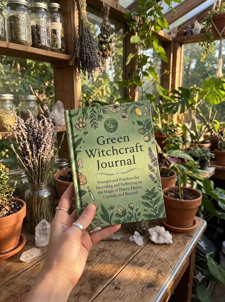 Green Witchcraft Journal: Prompts and Practices for Recording and Reflecting on the Magic of Plants, Herbs, Crystals, and Beyond — photo 2