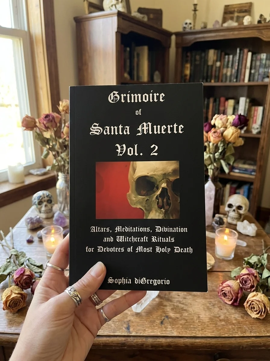 Grimoire of Santa Muerte, Vol. 2: Altars, Meditations, Divination and Witchcraft Rituals for Devotees of Most Holy Death — photo 2