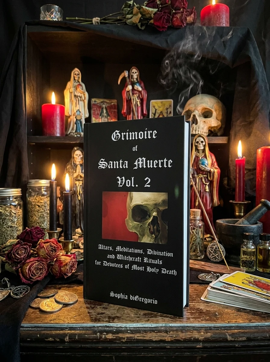 Grimoire of Santa Muerte, Vol. 2: Altars, Meditations, Divination and Witchcraft Rituals for Devotees of Most Holy Death