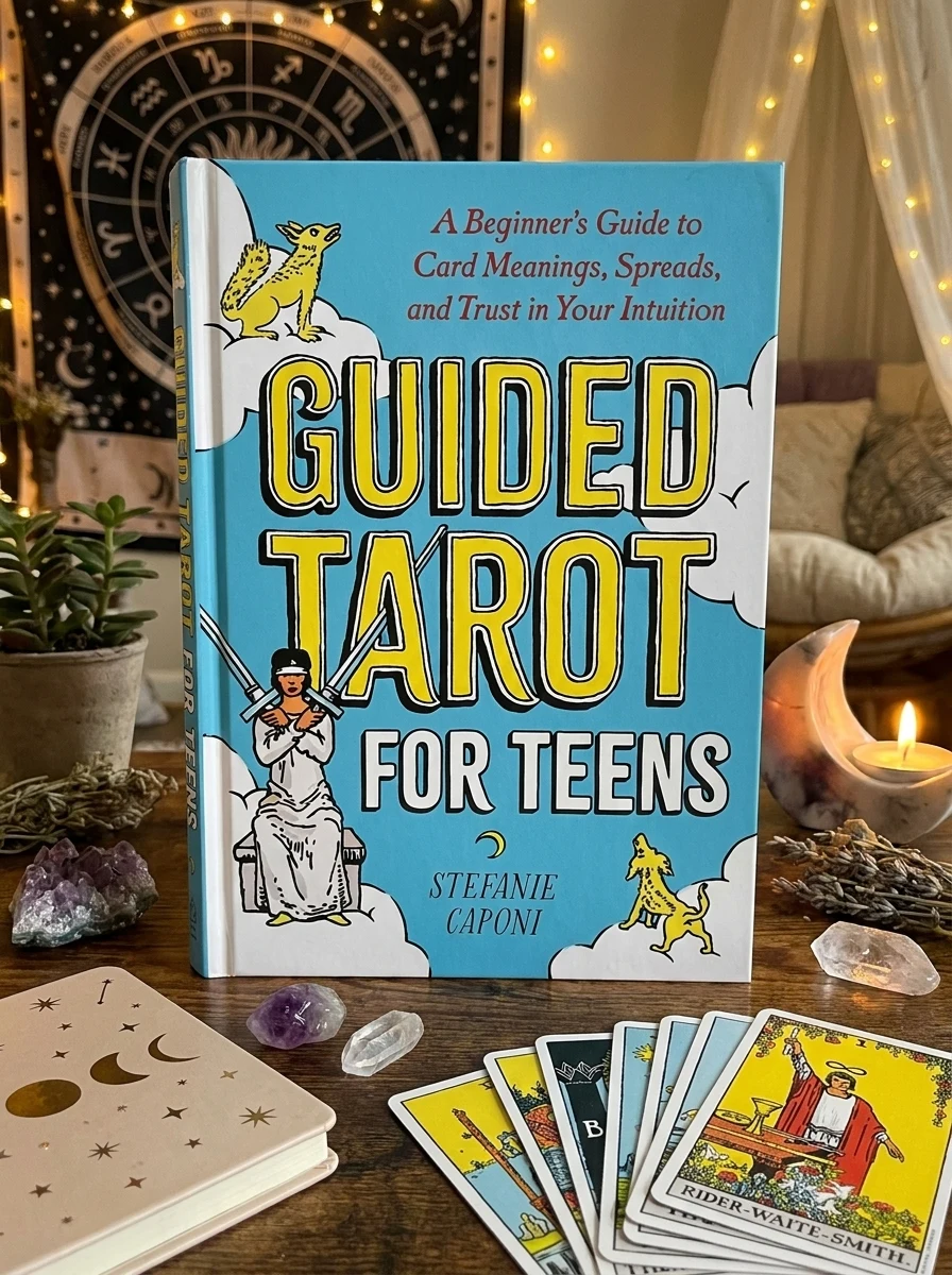Guided Tarot for Teens: A Beginner's Guide to Card Meanings, Spreads, and Trust in Your Intuition Caponi, Stefanie