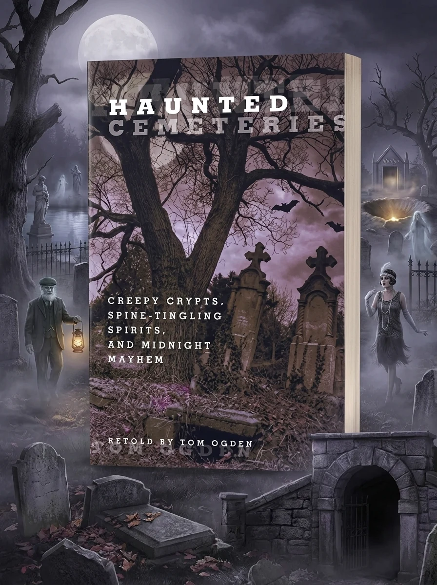 Haunted Cemeteries: Creepy Crypts, Spine-Tingling Spirits, And Midnight Mayhem Newer Version Available Ogden, Tom