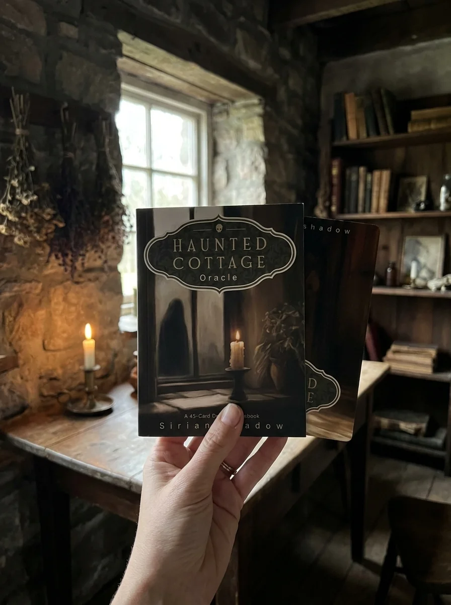 Haunted Cottage Oracle: A 45-Card Deck and Guidebook — photo 2