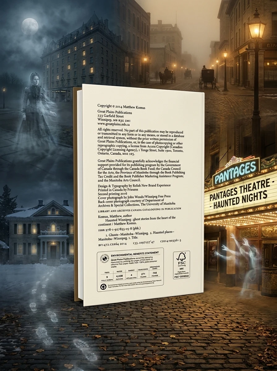 Haunted Winnipeg: Ghost Stories from the Heart of the Continent