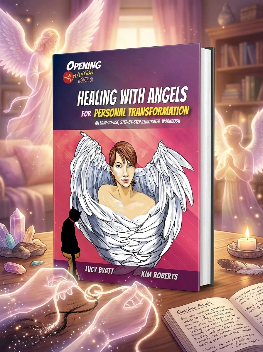 Healing with Angels for Personal Transformation: An Easy-To-Use, Step-By-Step Illustrated Guidebook Roberts, Kim
