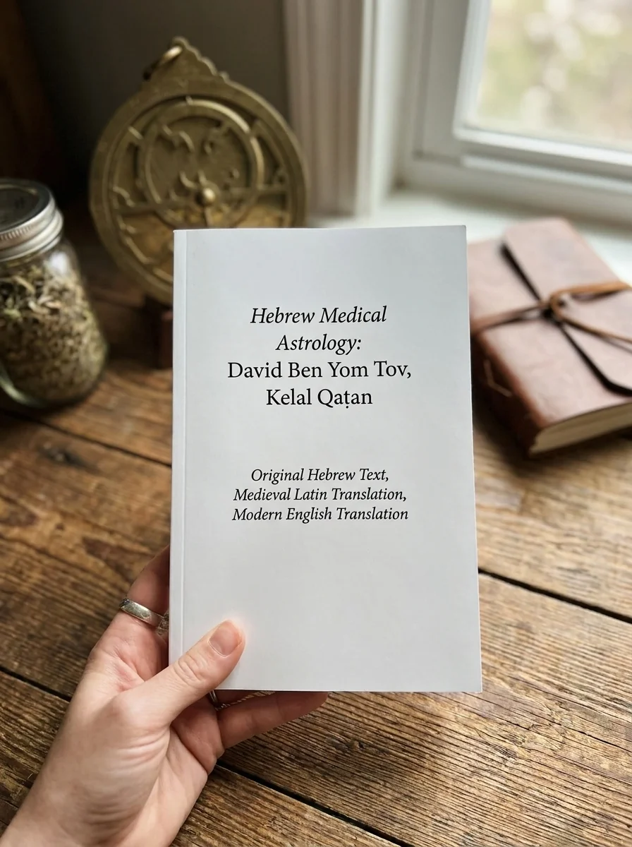 Hebrew Medical Astrology: David Ben Yom Tov, Kelal Qatan, Original Hebrew Text, Medieval Latin Translation, Modern English Translation — photo 2