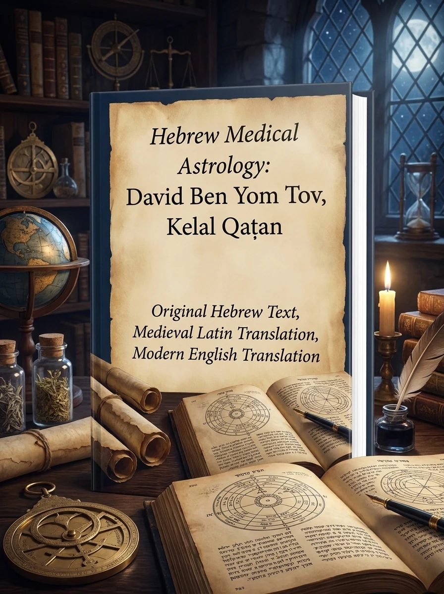 Hebrew Medical Astrology: David Ben Yom Tov, Kelal Qatan, Original Hebrew Text, Medieval Latin Translation, Modern English Translation