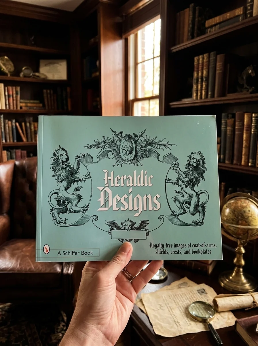 Heraldic Designs: Royalty-Free Images of Coats-Of-Arms, Shields, Crests, Seals, Bookplates, and More — photo 2