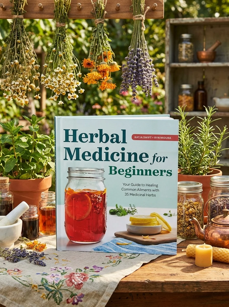 Herbal Medicine for Beginners: Your Guide to Healing Common Ailments with 35 Medicinal Herbs by Swift, Katja