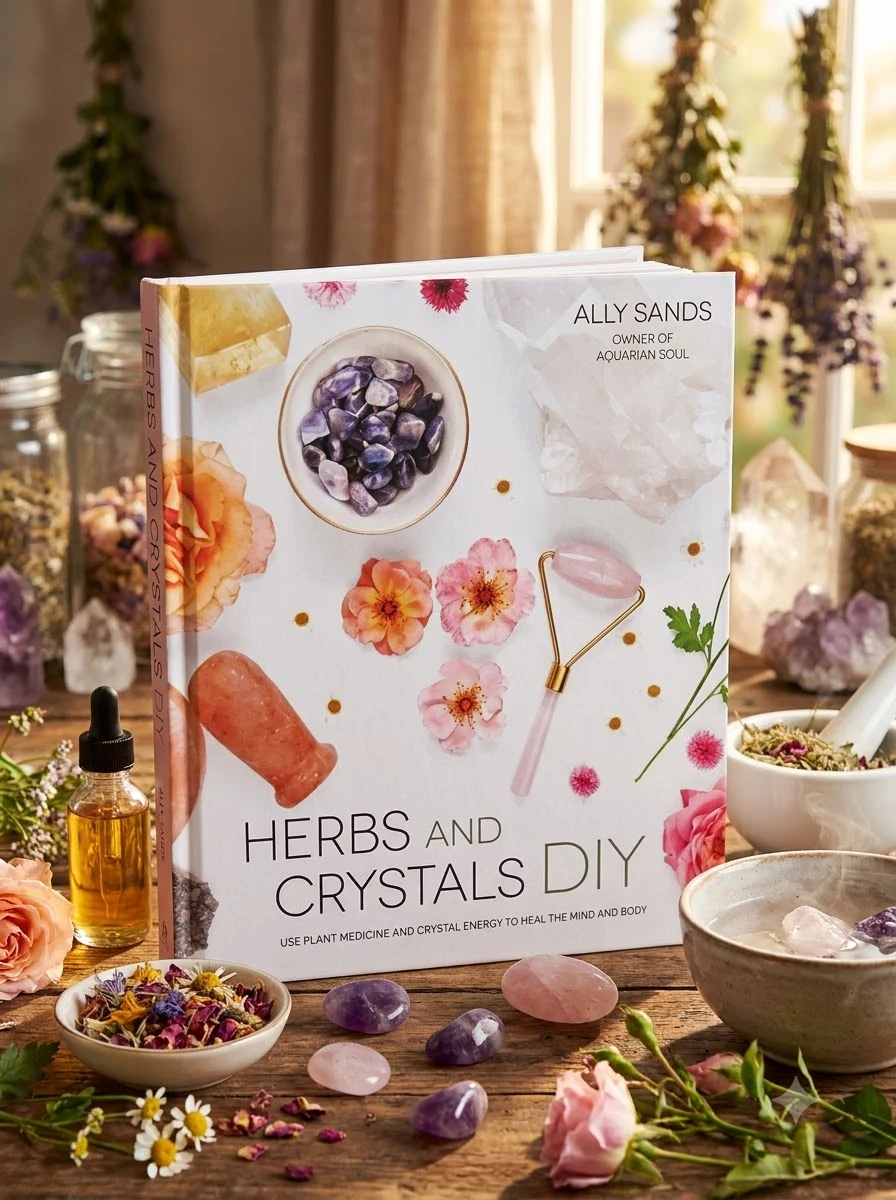 Herbs and Crystals DIY: Use Plant Medicine and Crystal Energy to Heal the Mind and Body