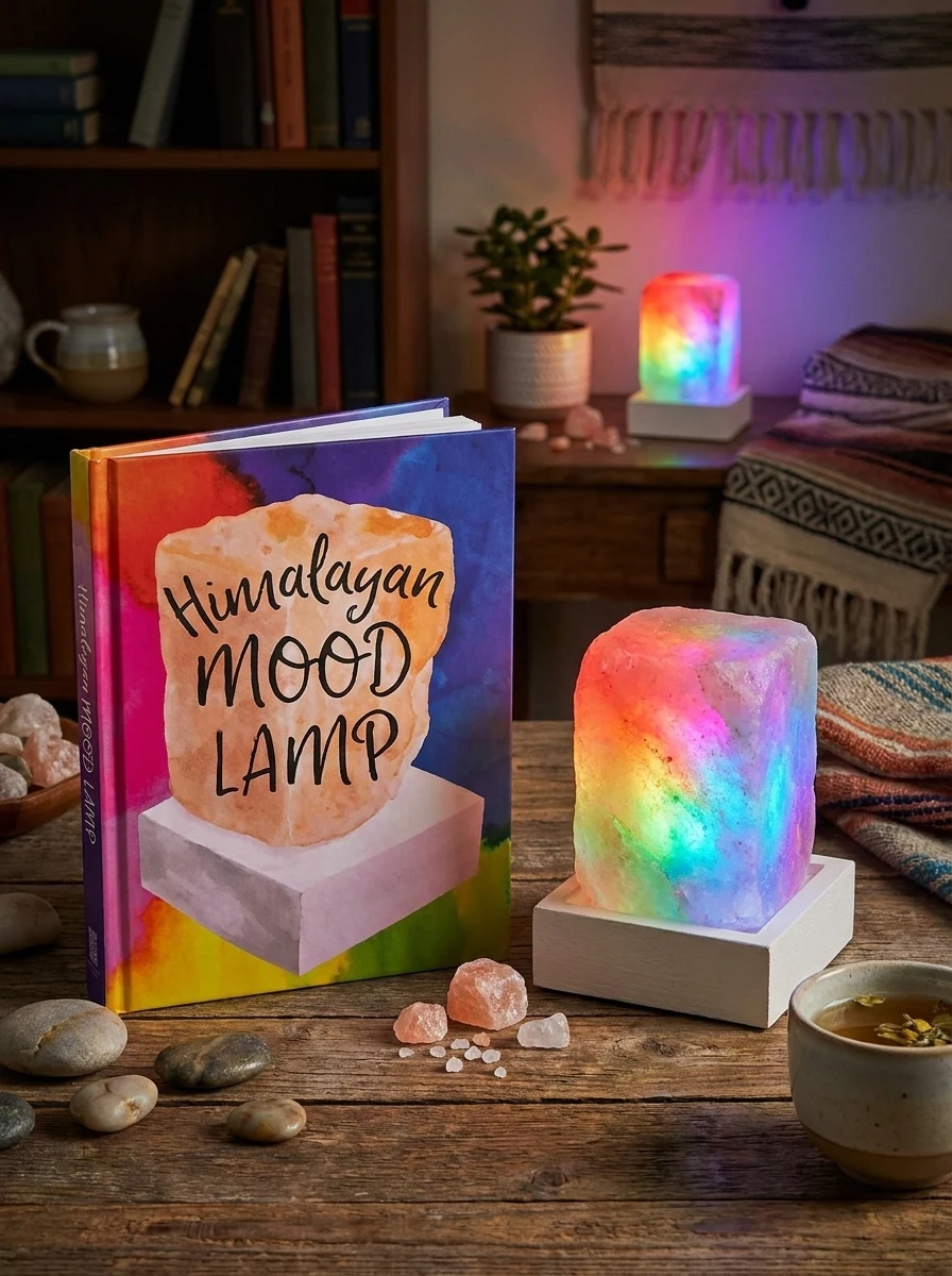 Himalayan Mood Lamp: Made with Real Salt! by Scrimizzi, Marlo