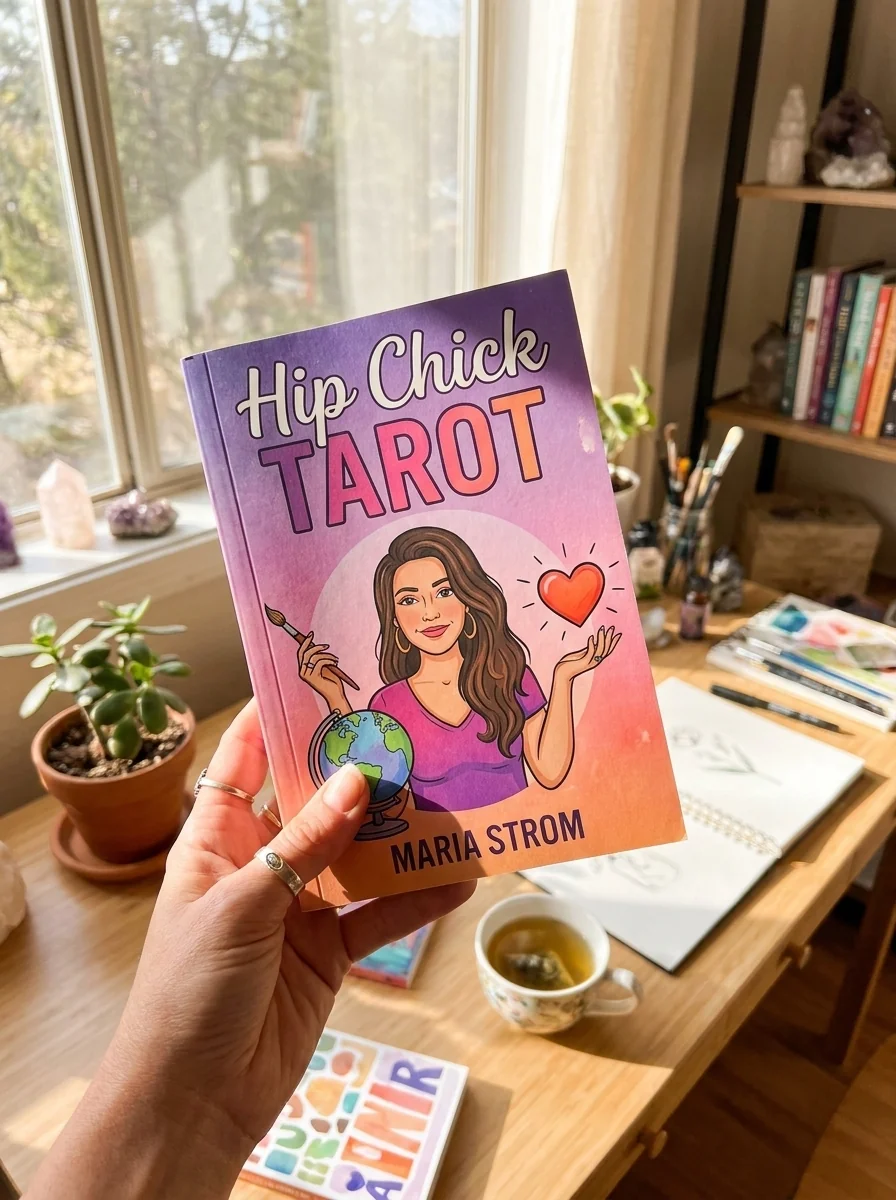 Hip Chick Tarot: (Tarot Kit Box Set with 78 Cards and Guide Book) — photo 2