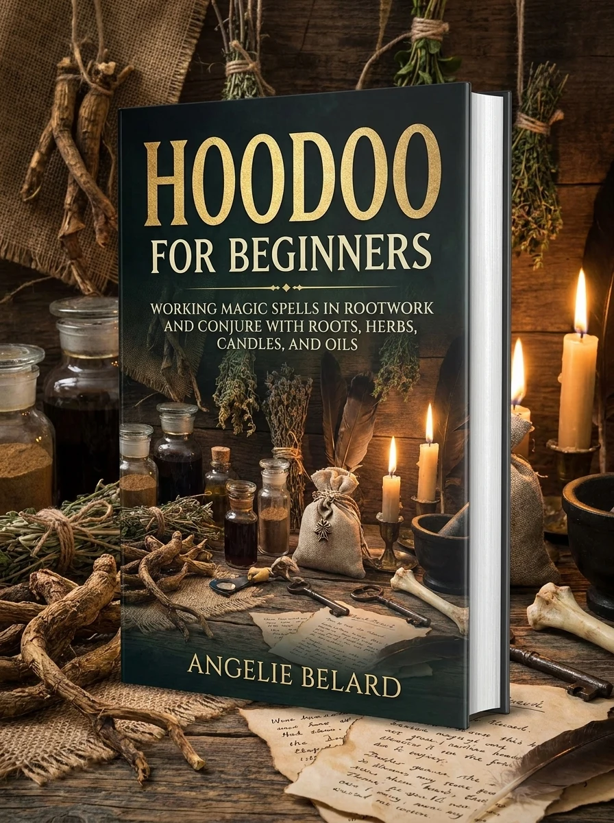 Hoodoo For Beginners: Working Magic Spells in Rootwork and Conjure with Roots, Herbs, Candles, and Oils