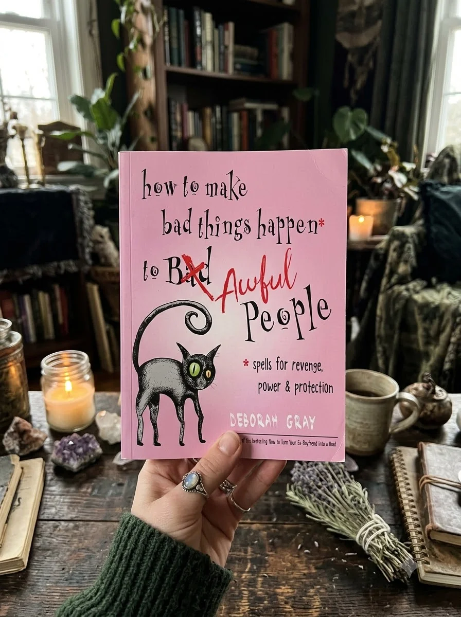 How to Make Bad Things Happen to Awful People: Spells for Revenge, Power & Protection (Stop a Gossip, Repel a Creep, Turn the Tables . . . and More) — photo 2