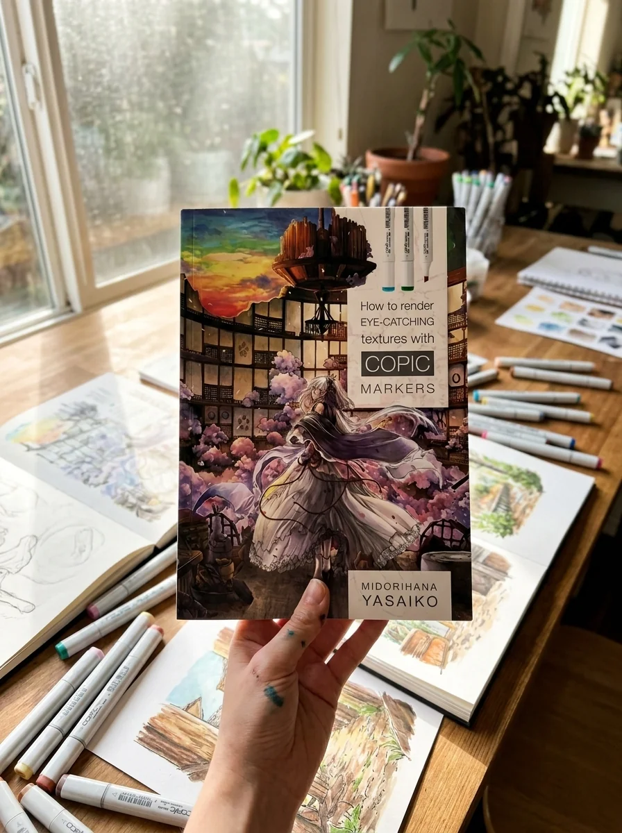 How to Render Eye-Catching Textures with Copic Markers — photo 2