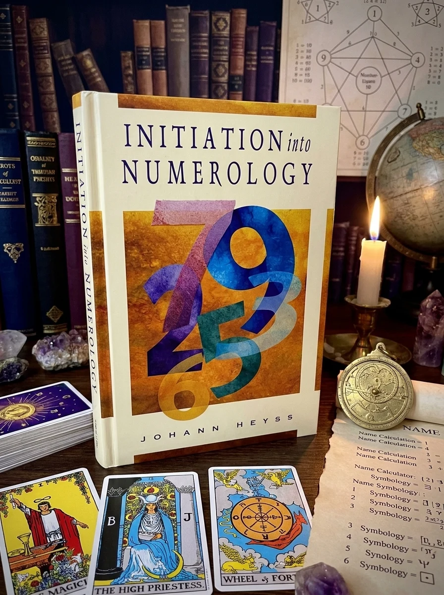 Initiation Into Numerology: A Practical Guide for Reading Your Own Numbers Heyss, Johann