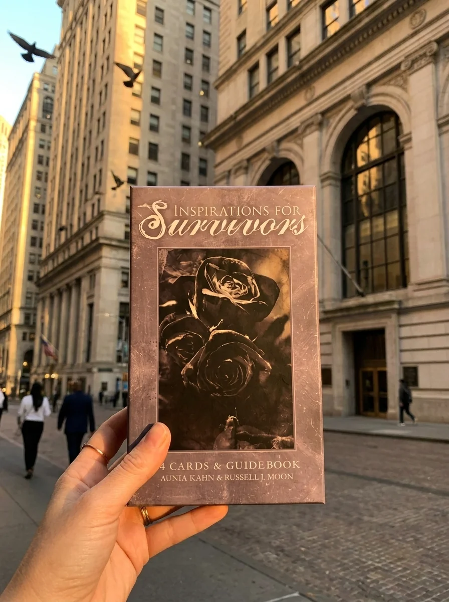 Inspirations for Survivors: (Self-Discovery Box Set with 44 Cards and Guide Book) — photo 2