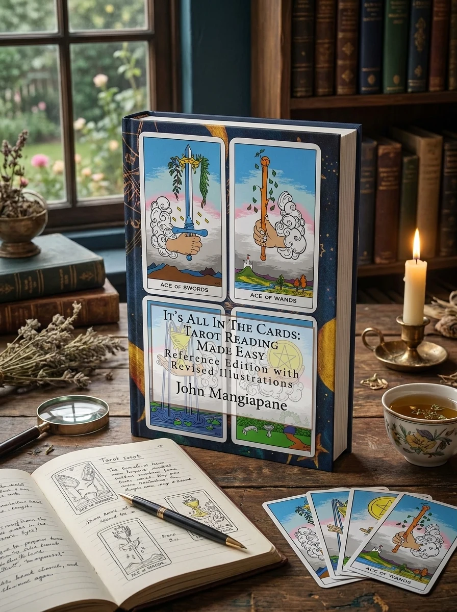 It's All In The Cards: Tarot Reading Made Easy: Reference Edition with Revised Illustrations