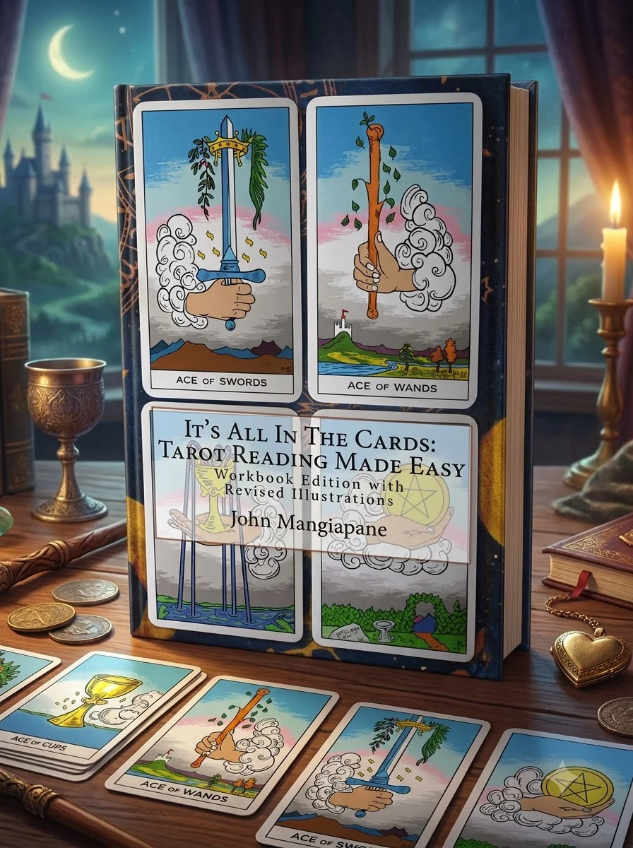 It's All In The Cards: Tarot Reading Made Easy: Workbook Edition with Revised Illustrations