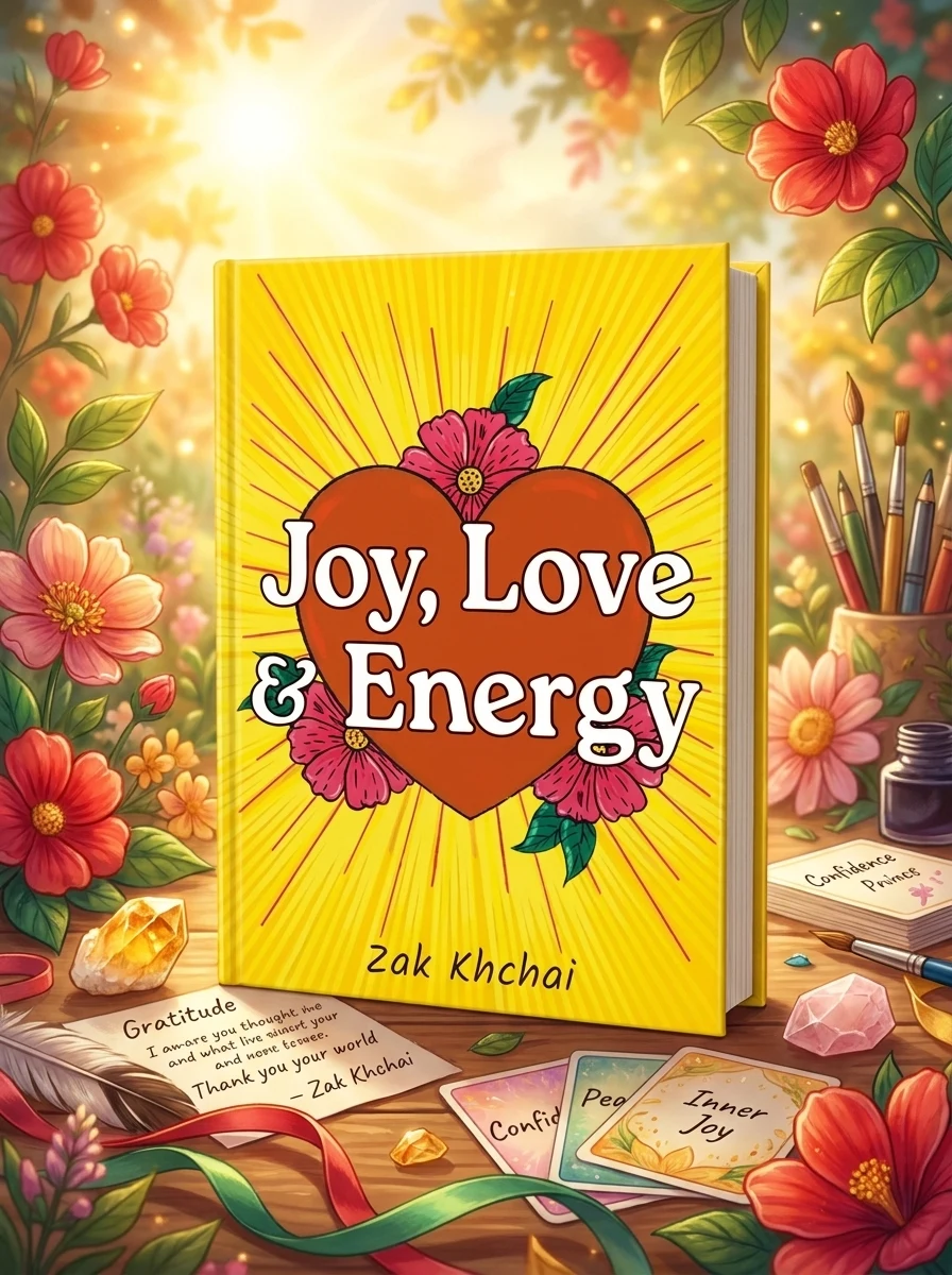 Joy, Love, and Energy: (52 Full-Color Affirmation Cards and 120-Page Guidebook)