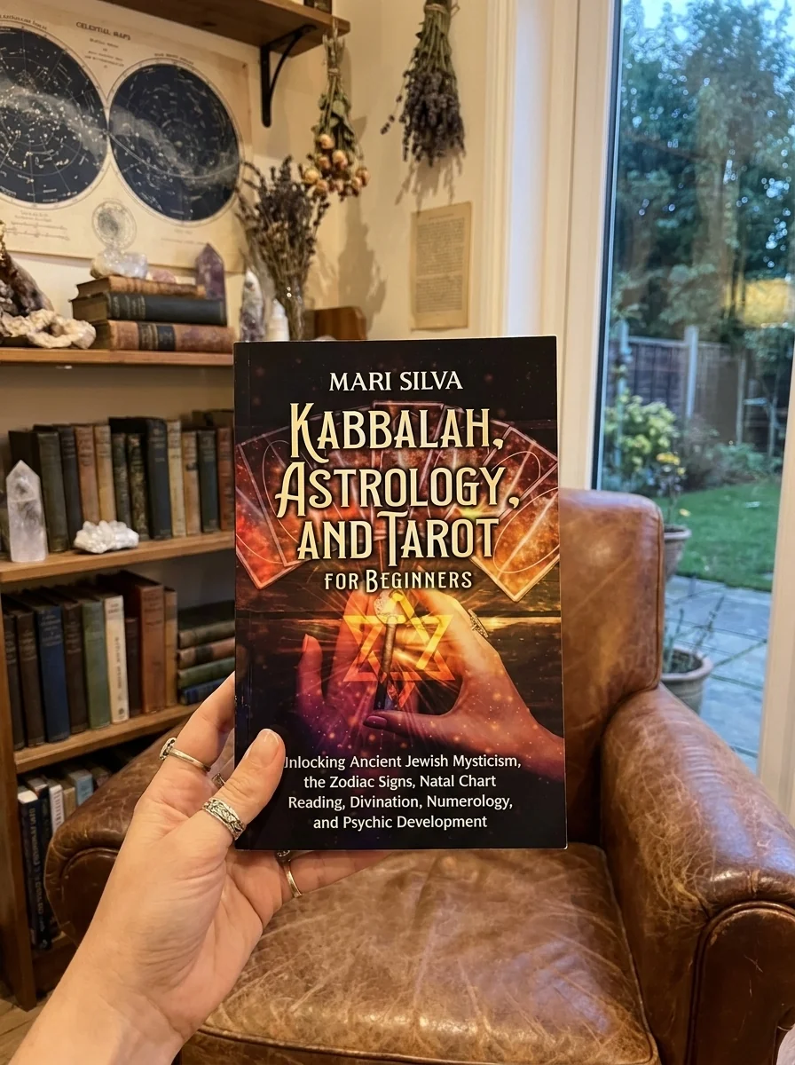 Kabbalah, Astrology, and Tarot for Beginners: Unlocking Ancient Jewish Mysticism, the Zodiac Signs, Natal Chart Reading, Divination, Numerology, and P — photo 2