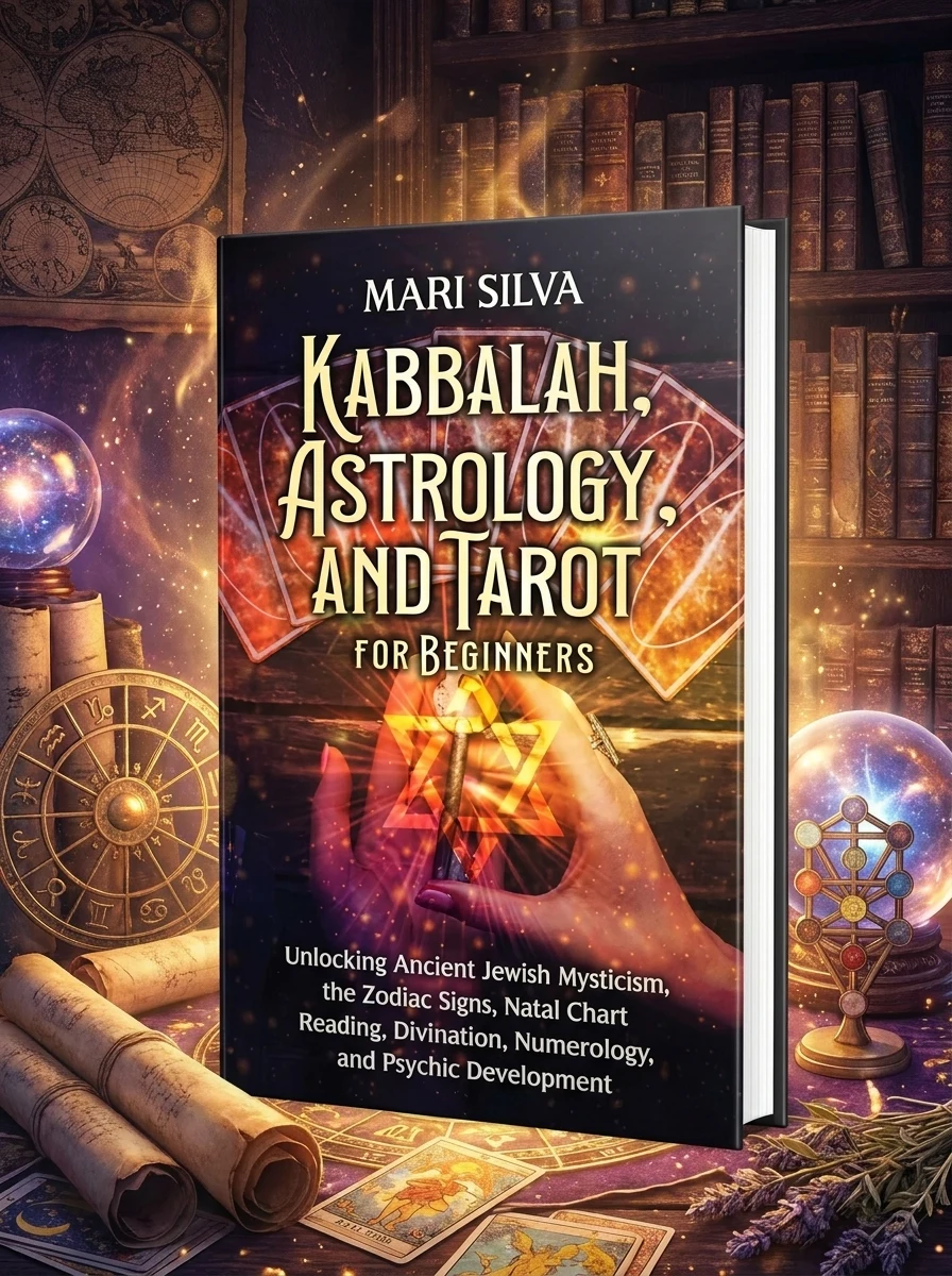 Kabbalah, Astrology, and Tarot for Beginners: Unlocking Ancient Jewish Mysticism, the Zodiac Signs, Natal Chart Reading, Divination, Numerology, and P
