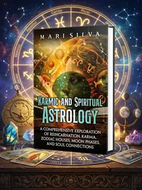 Karmic and Spiritual Astrology: A Comprehensive Exploration of Reincarnation, Karma, Zodiac Houses, Moon Phases, and Soul Connections — photo 1