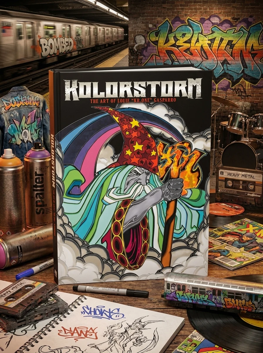 Kolorstorm: The Art of Louie Kr.One Gasparro