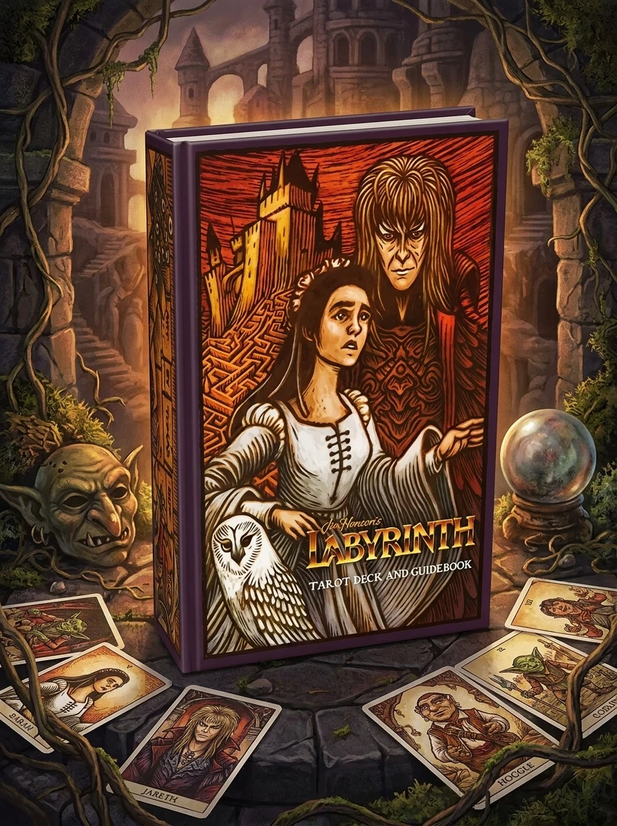 Labyrinth Tarot Deck and Guidebook Movie Tarot Deck by Siegel, Minerva