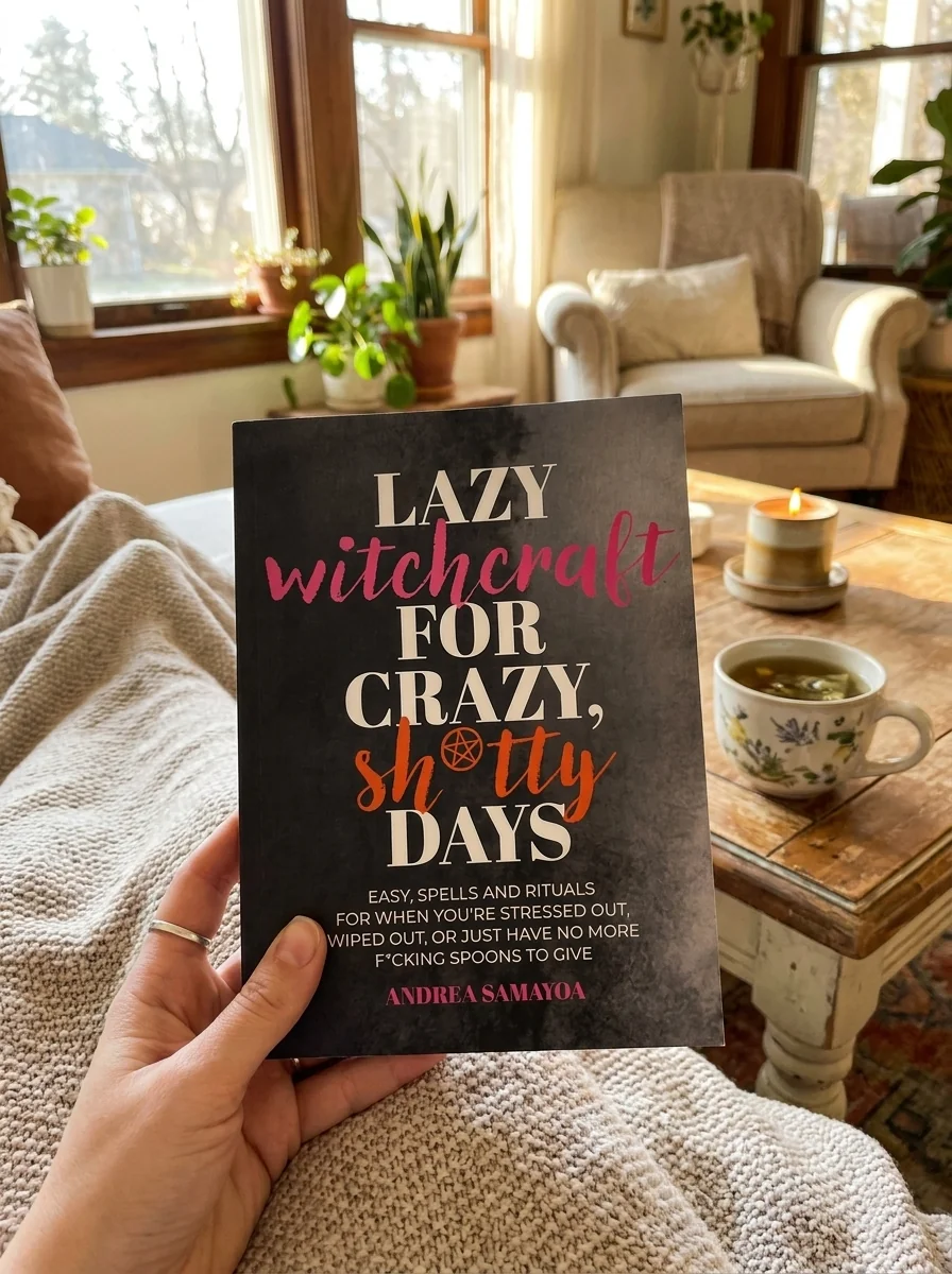 Lazy Witchcraft for Crazy, Sh*tty Days: Easy Spells and Rituals for When You're Stressed Out, Wiped Out, or Just Have No More Spoons to Give — photo 2