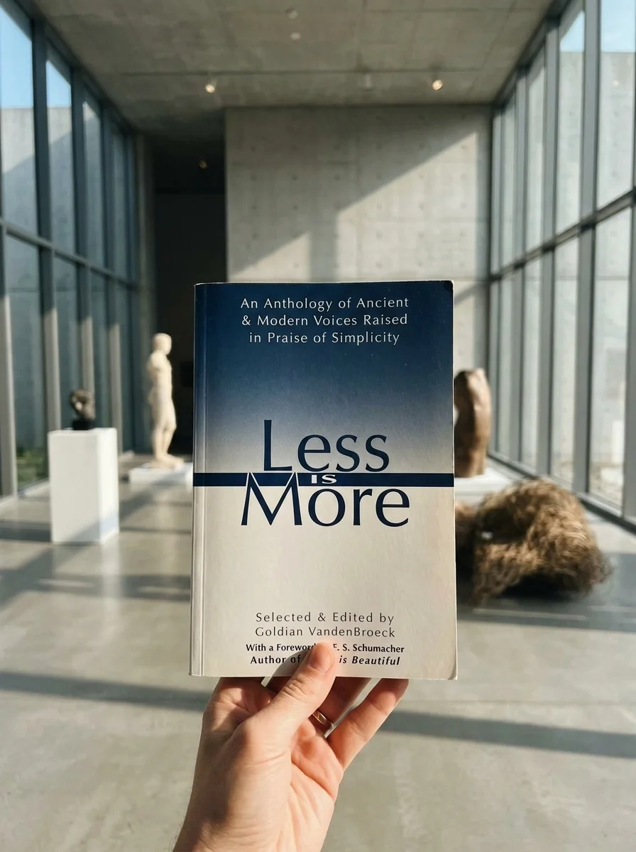 Less Is More: An Anthology of Ancient & Modern Voices Raised in Praise of Simplicity (Original) — photo 2